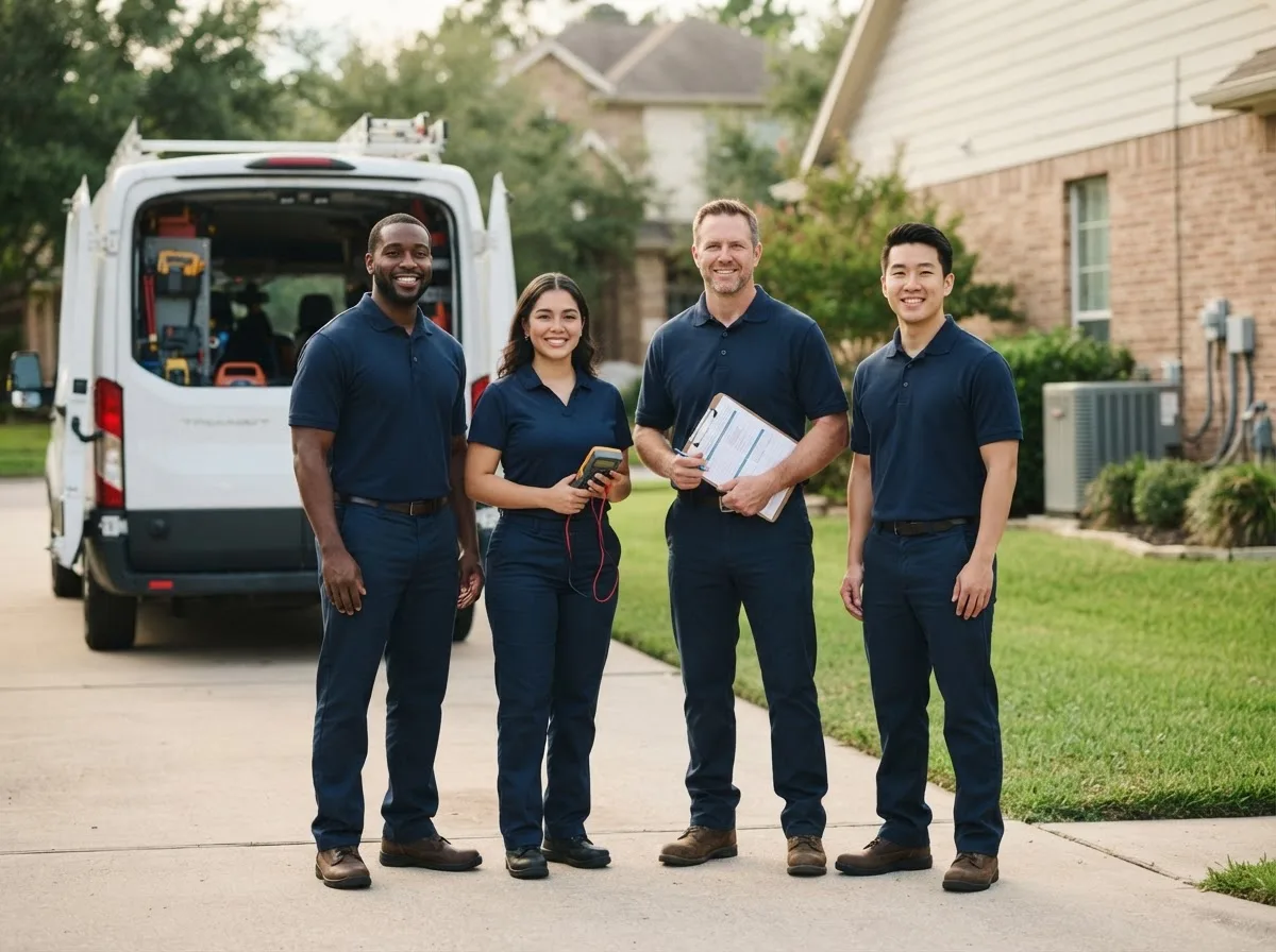 Certified HVAC technician near Coldspring, TX